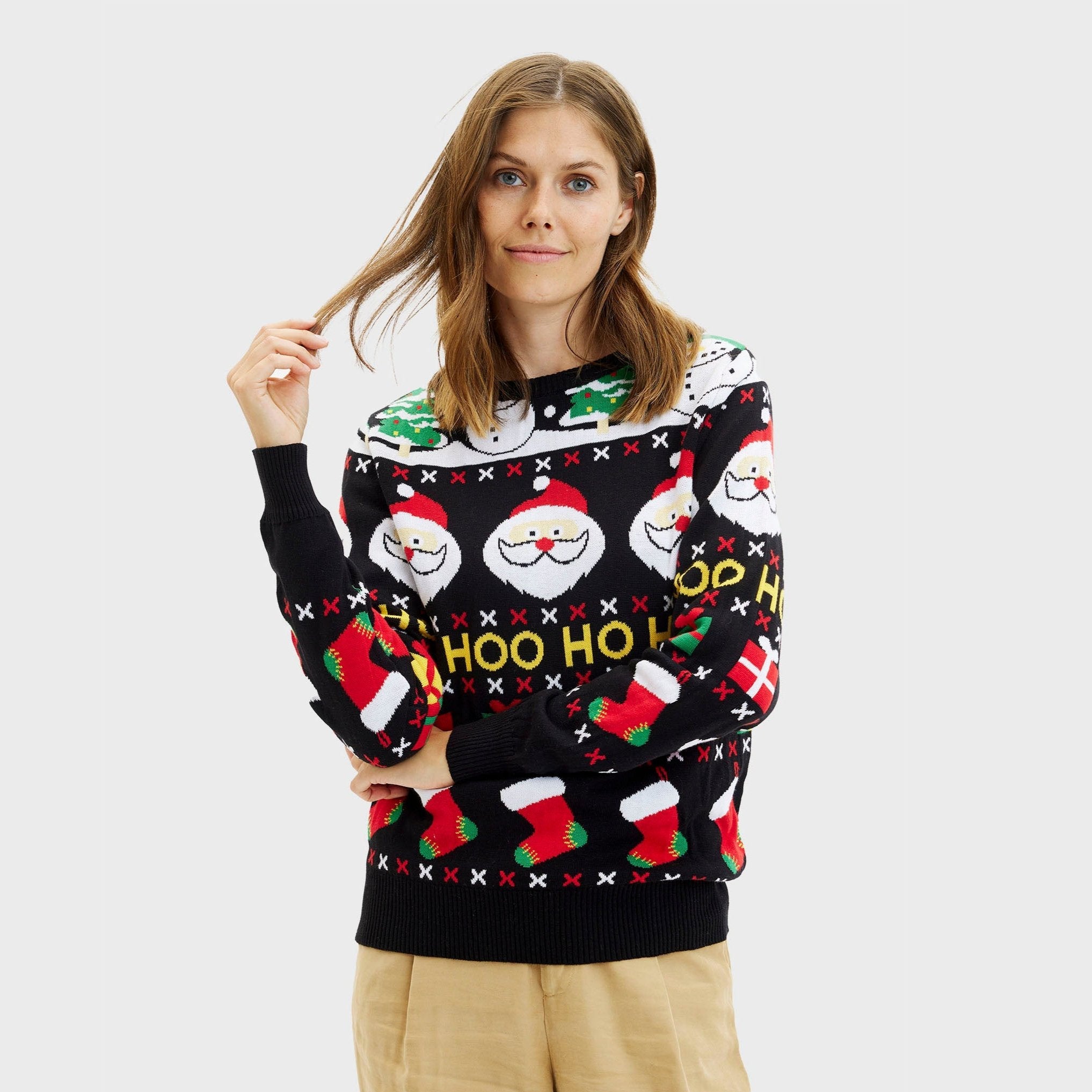 The Cheerful Christmas Sweater – Women